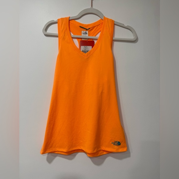 The North Face Women's Vibrant Orange Tank Top - Picture 1 of 4